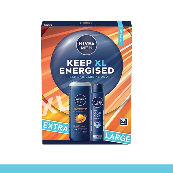 Nivea For Men Energised XL Duo Gift Set