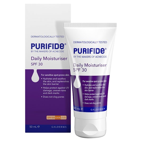 Acnecide Purifide Daily Moisturiser Spf30 50Ml