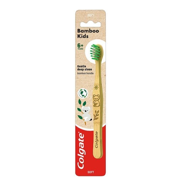 Colgate Kids Bamboo Charcoal Soft Toothbrush, 6+ Years