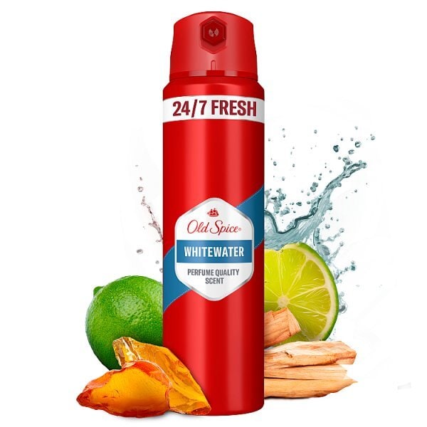 Old Spice Whitewater Mens Deodorant Spray 150Ml