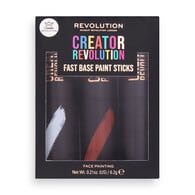 Revolution Creator Fast Base Paint Set White Red Black