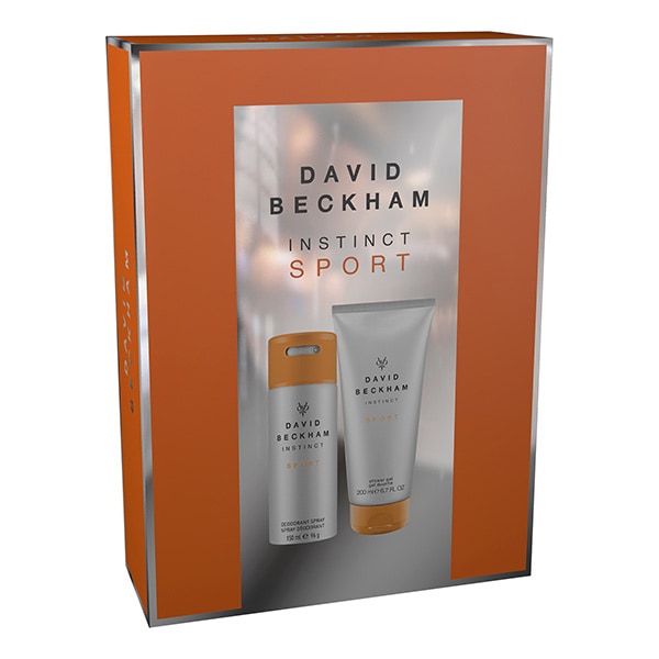 DNR Beckham Instinct Sport Duo Set Body Spray & Hair & Body Wash
