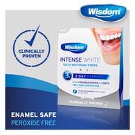 Wisdom Intense White 3 Day Whitening Strips