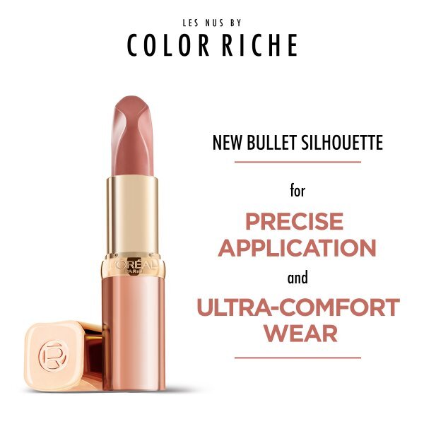 LOréal Paris Color Riche Les Nus Satin Lip, 178 Excessive