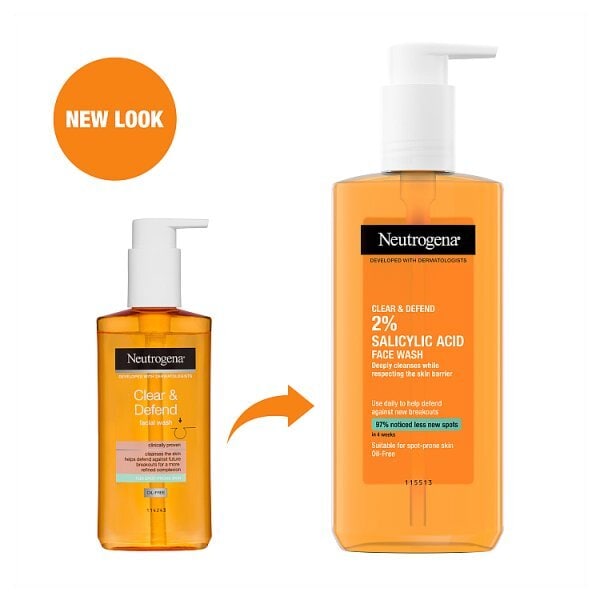 Neutrogena® Clear & Defend Facial Wash 200ml