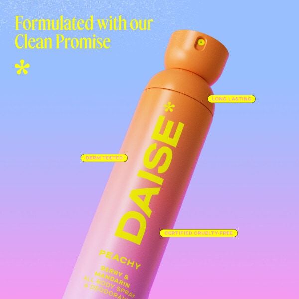 Daise All Body Spray & Deodorant Peachy 120 Ml
