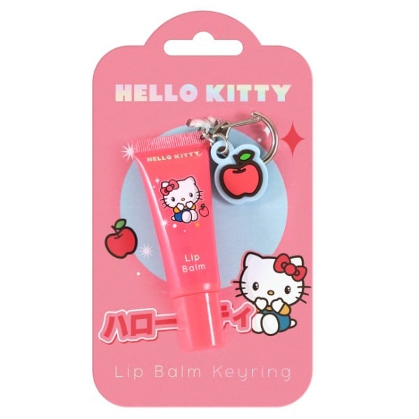 Hello Kitty Lip Balm Keyring 8ml Stocking Filler
