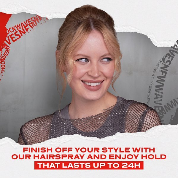 Wella Shockwaves Ultra Strong Power Hold Hairspray, 250 ml