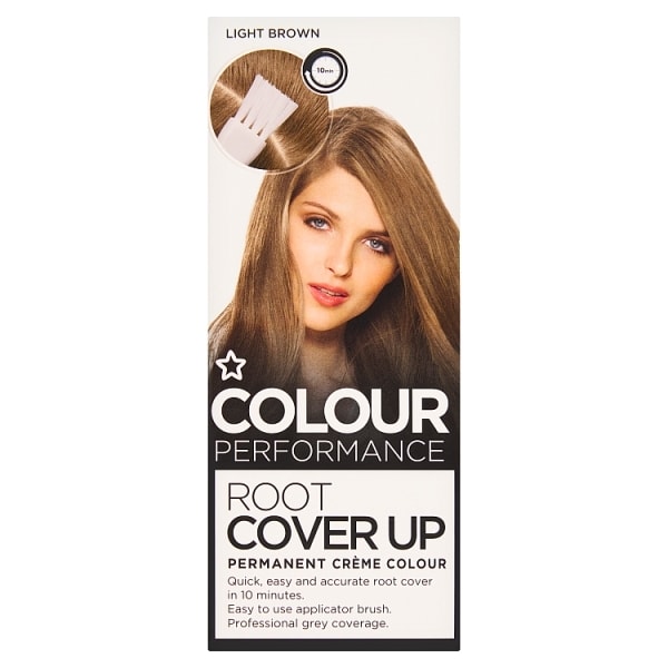 Superdrug Performance Root Cover Up Light Brown 6.0