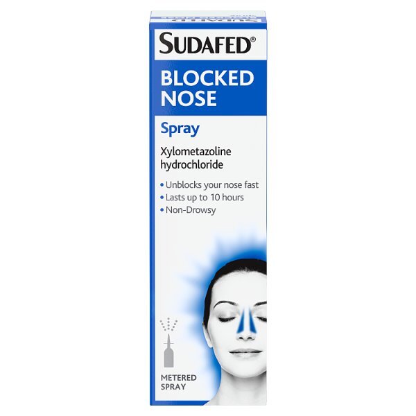 Sudafed Blocked Nose Nasal Spray 15ml