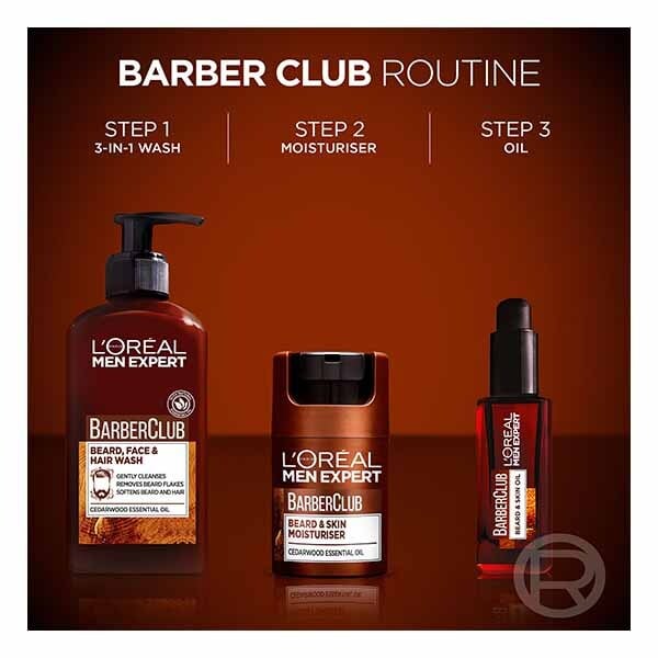 LOreal Men Expert Barber Club Long Beard Face Oil 30ml