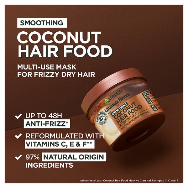 Garnier Ultimate Blends Hair Food Coconut Hair Mask 390ml
