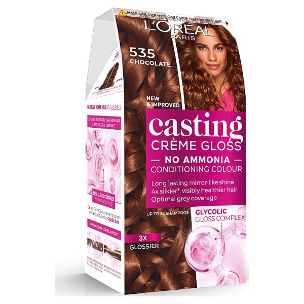 L'Oréal Casting Crème Gloss 535 Chocolate Hair Dye