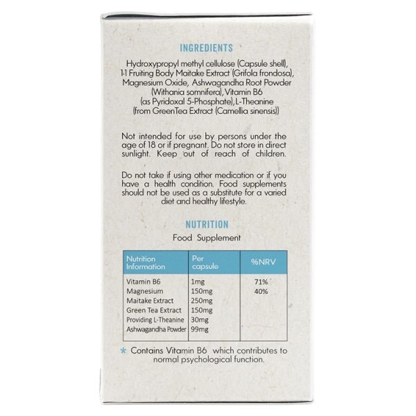 Grass & Co. Relax Maitake Mushrooms Capsules