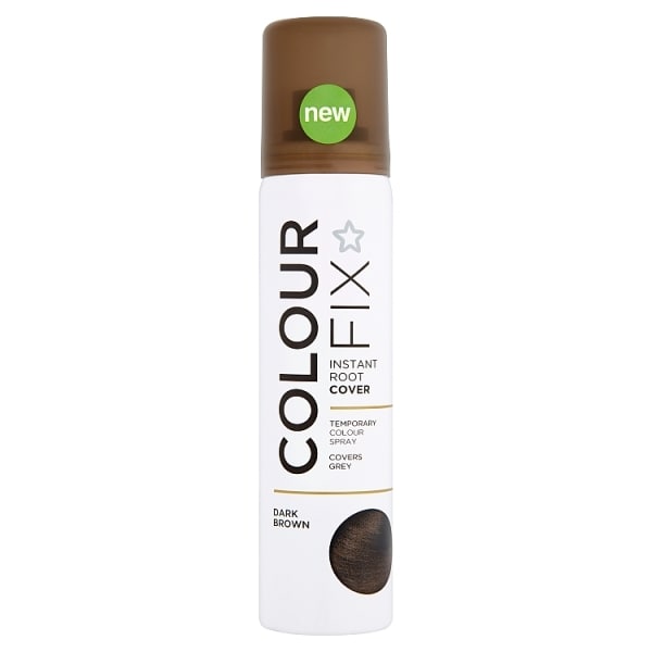 Superdrug Colour Fix Root Cover up Spray Dark Brown 75ml