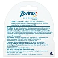 Zovirax Cold Sore Cream Aciclovir Pump 2g