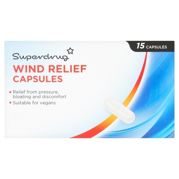 Superdrug Wind Relief 15 capsules