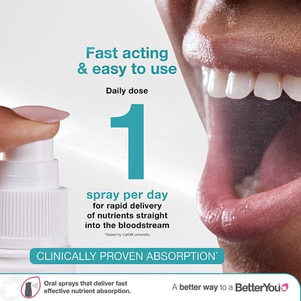 Betteryou D4000 Vitamin D Daily Oral Spray 15ml