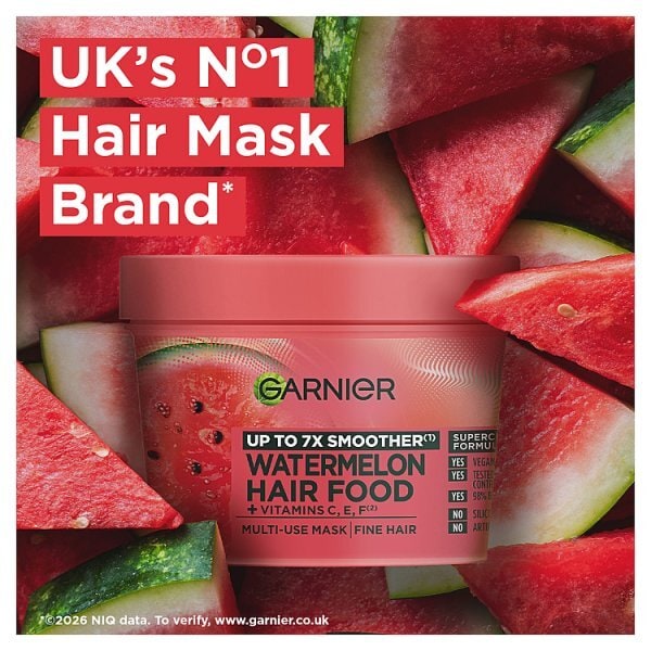 Garnier Ultimate Blends Hair Food Watermelon Hair Mask 390ml