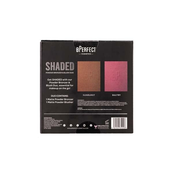Bperfect Cosmetics Shaded Powder Bronze & Blush Duo: 04 D