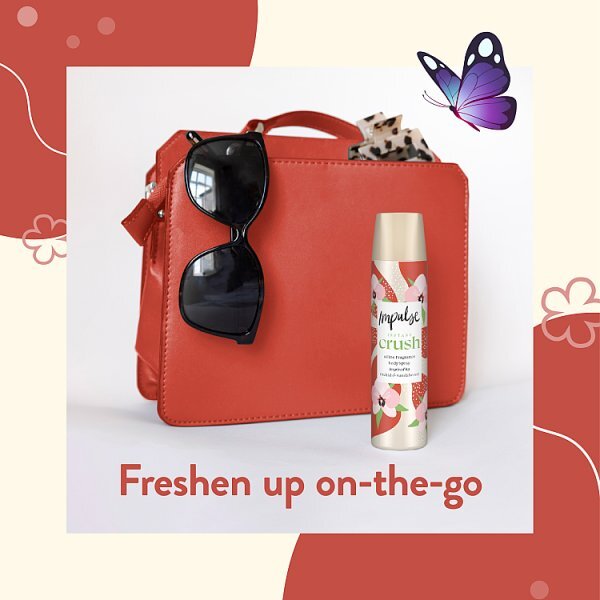 DNR Impulse Body Spray Deodorant Instant Crush 75ml