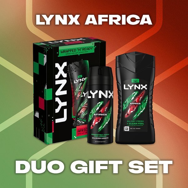 Lynx Africa Duo Christmas Gift Set