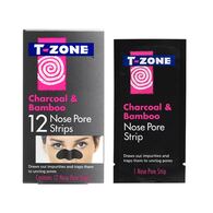 T-Zone Charcoal & Bamboo Nose Pore Strips 12s