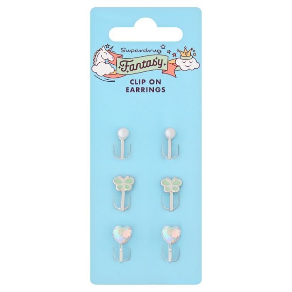 Superdrug Fantasy Clip-On Earrings