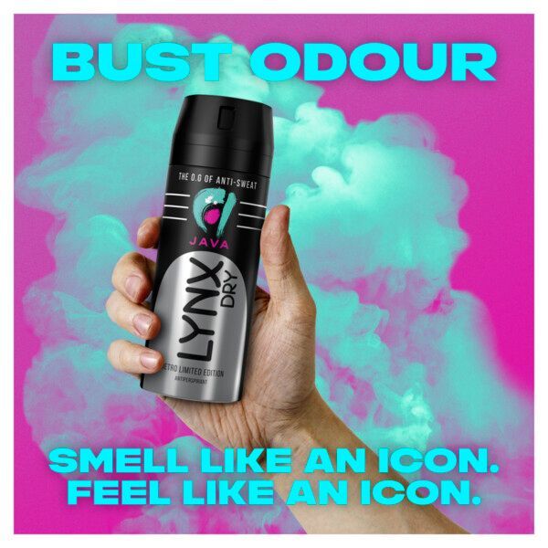 Lynx Men Java Antiperspirant Deodorant Aerosol 150ml