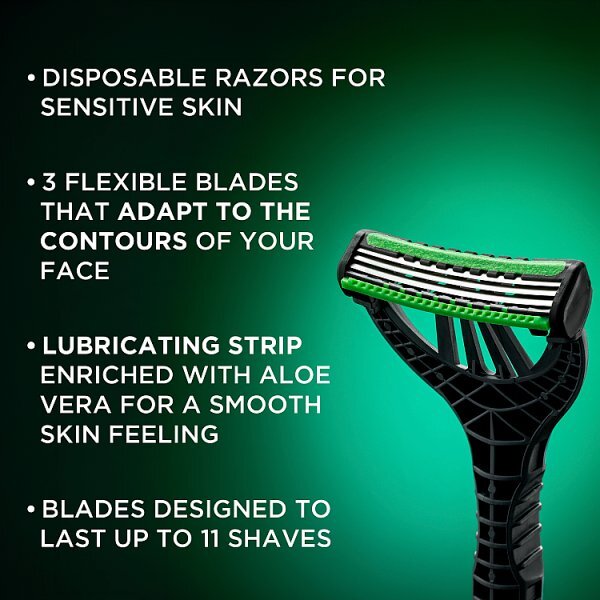 Wilkinson Sword Xtreme 3 Sensitive Disposable Razors 4pk