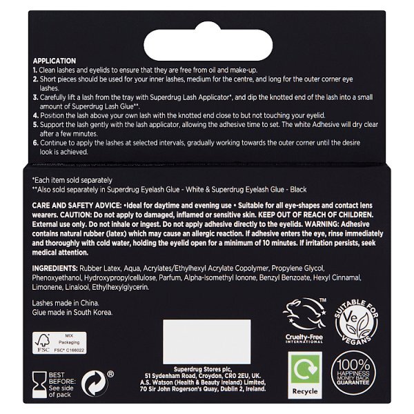DNR Superdrug Individual Lash Edition 1