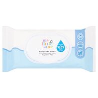 My Little Star Fragrance Free Pure Baby Wipes x60