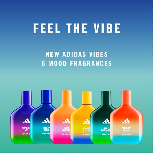 adidas Vibes Energy Drive Eau de Parfum, For All, 100ml