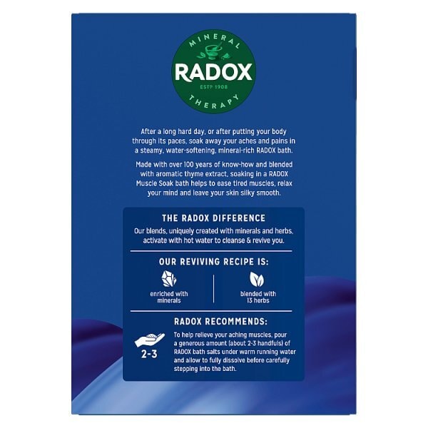 Radox Mineral Therapy Muscle Soak Bath Salts 400 g