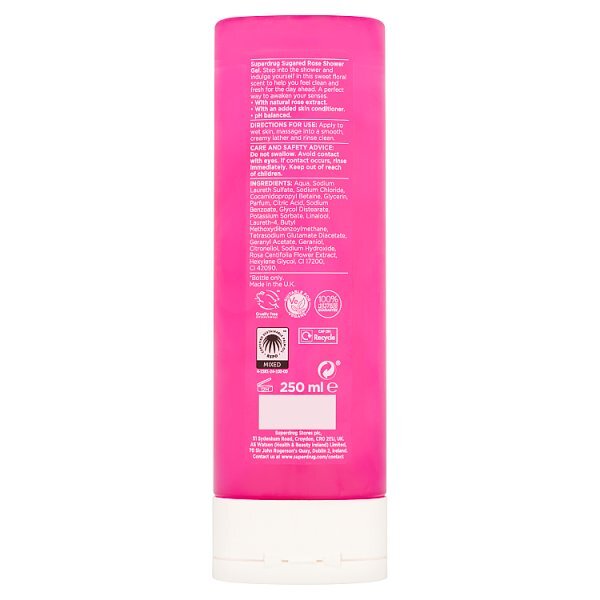 DNR Fruity Sugared Rose Shower Gel 250ml