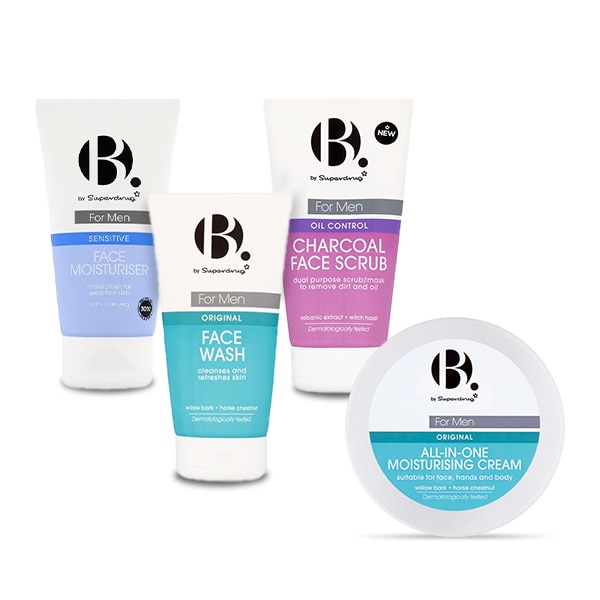 Teen Starter B.Men Skincare Shaving Kit Bundle