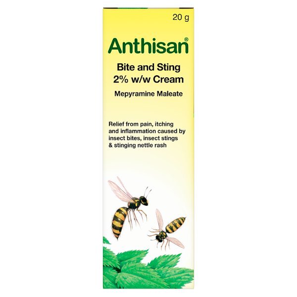 Anthisan Cream Relief from Insect Bites and Stings