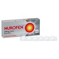 Nurofen Ibuprofen 200mg Pain Relief Tablets 24s