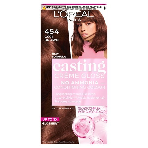 Casting Crème Gloss 454 Chocolate Brownie Semi Perm Hair Dye
