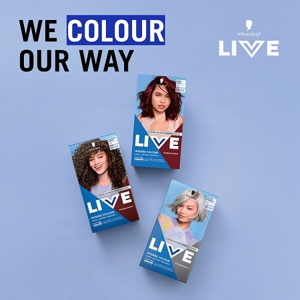 Schwarzkopf LIVE U68 Ruby Glaze Permanent Hair Dye