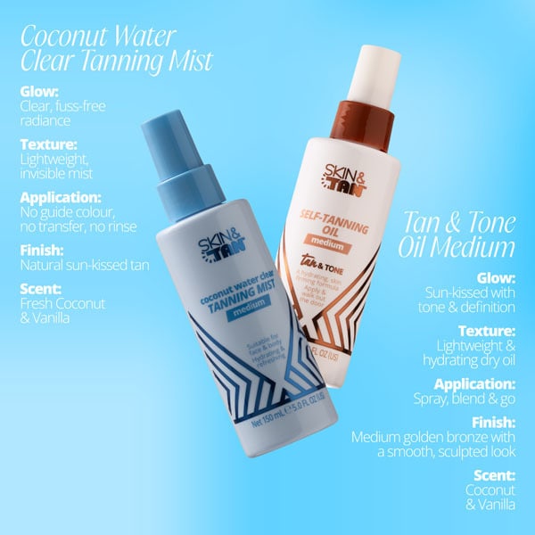 SKIN TAN COCONUT CLEAR MIST 150ML
