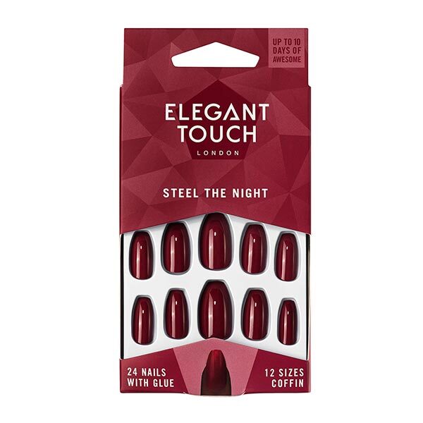 Elegant Touch Colour Nails - Steel the Night