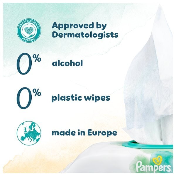 Pampers Harmonie Protect & Care Baby Wipes- 1 pack of 44 wipes