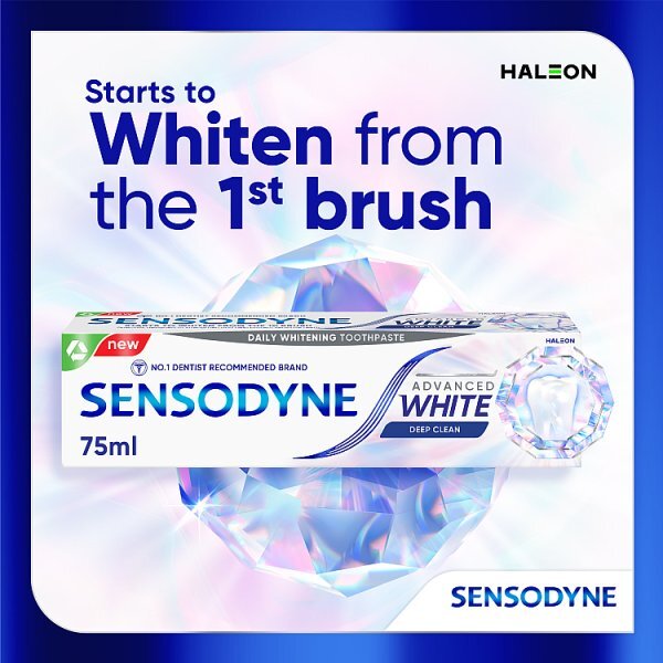 Sensodyne Advanced White Deepclean Toothpaste 75ml