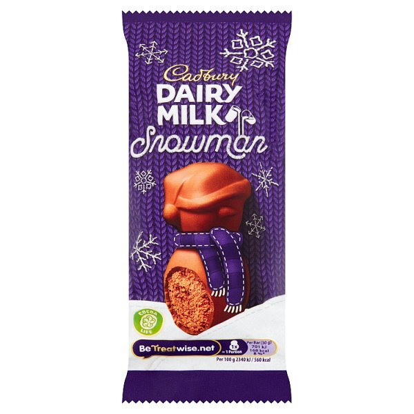Cadbury Dairy Milk Snowman Chocolate Mousse 30g