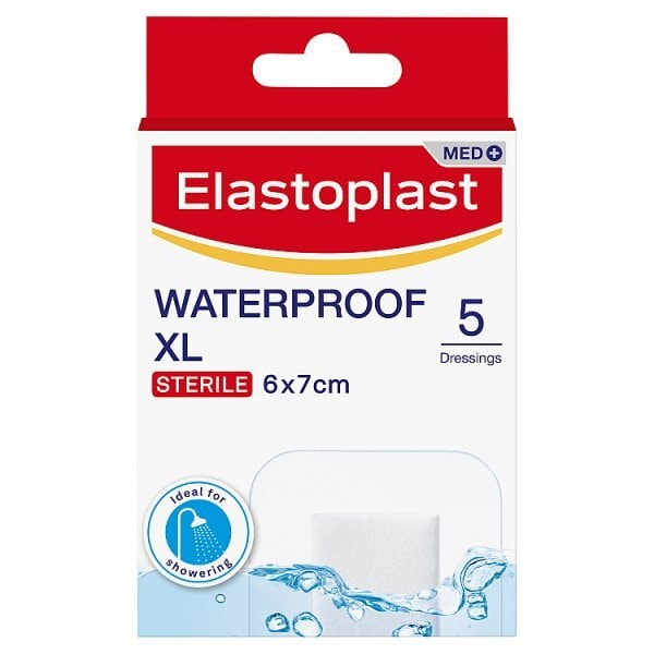 Elastoplast Sterile Waterproof Xl 5 Pcs