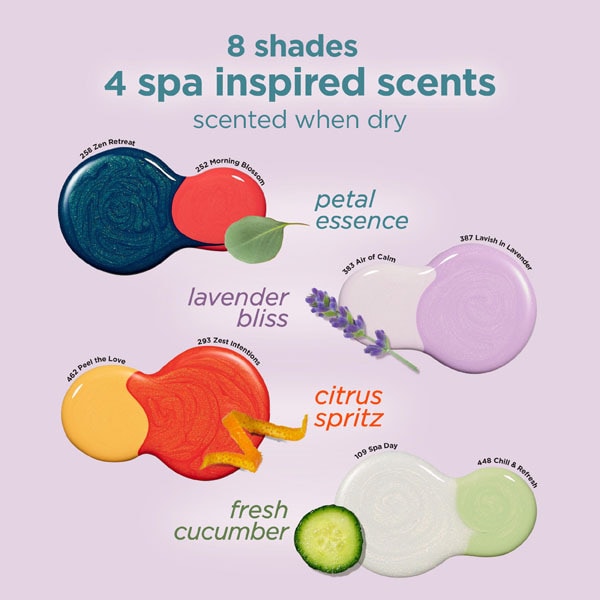 Sally Hansen Colour Therapy Scented Nail Polish Spa Day