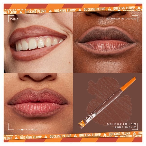 NYX Professional Makeup Duck Plump Plumping Lip Liner Subtle Touch