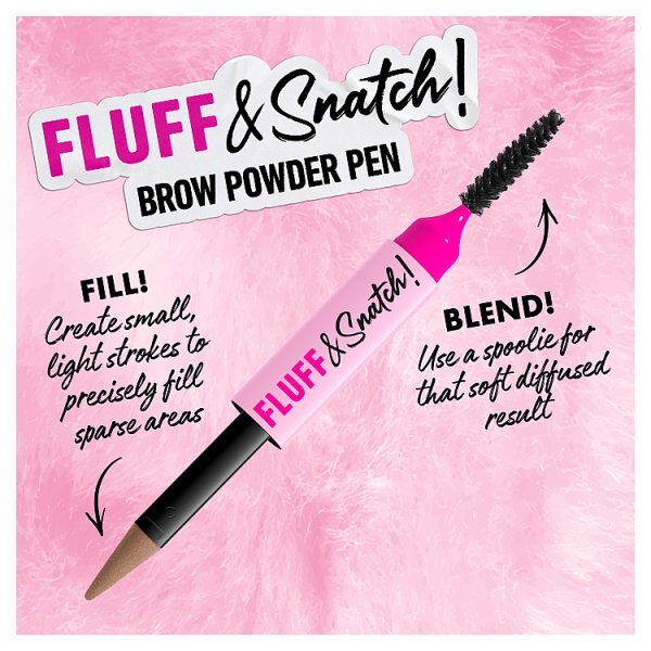 NYX Professional Makeup Fluff & Snatch Brow Powder Pen Ash Blonde