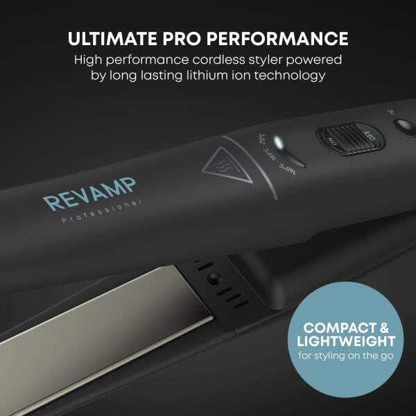 Revamp Progloss Liberate Cordless Compact Hair Straightener